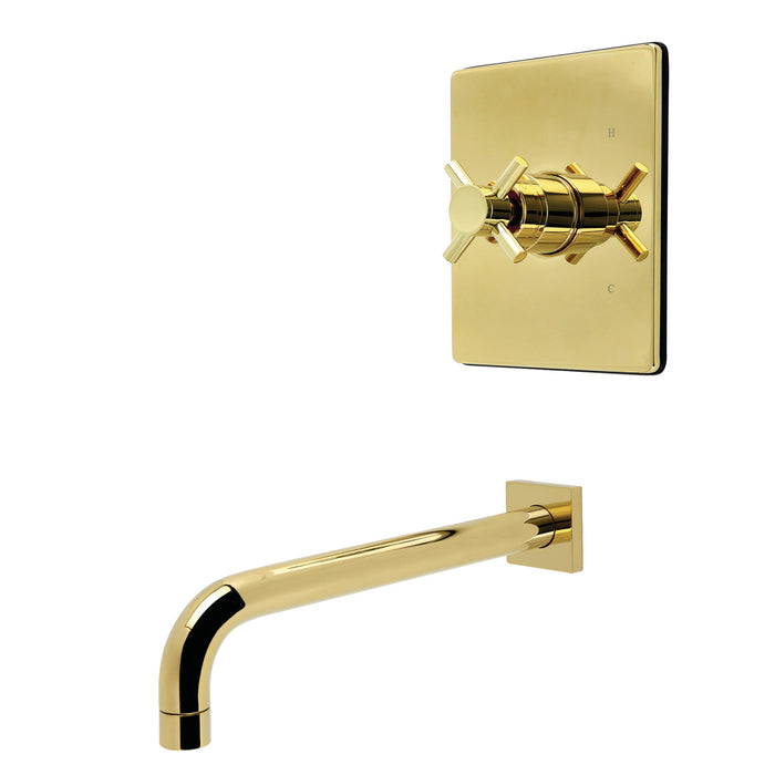 Kingston Sona KB6342DXTO - Concord Single-Handle Pressure Balanced Tub Faucet, Polished Brass