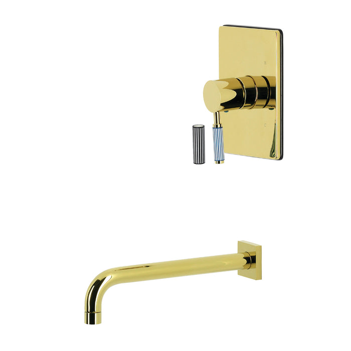Kingston Verona KB6342KPSTO Single-Handle Pressure Balanced Tub Faucet, Polished Brass