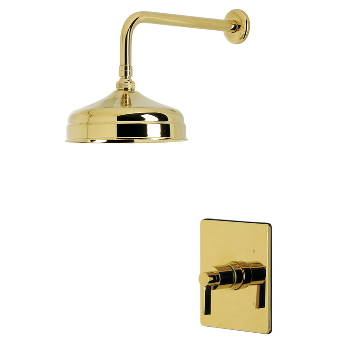 Kingston NuvoFusion KB6342NDLSO Single-Handle Pressure Balanced Shower Faucet, Polished Brass