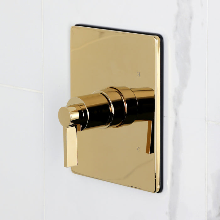 Kingston Sona KB6342NDLTO - NuvoFusion Single-Handle Pressure Balanced Tub Faucet, Polished Brass