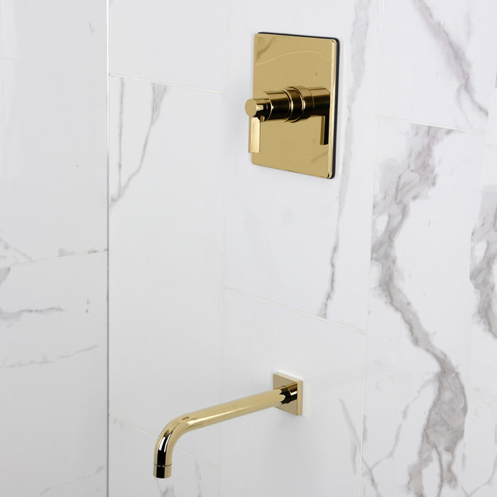 Kingston Sona KB6342NDLTO - NuvoFusion Single-Handle Pressure Balanced Tub Faucet, Polished Brass