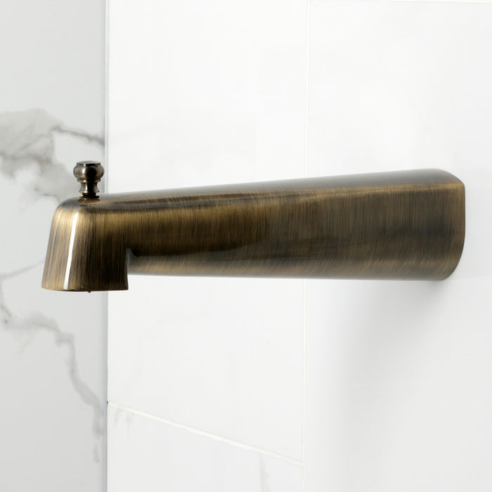 Kingston Tulare KB6343BX - Metropolitan Single-Handle Pressure Balanced Tub and Shower Faucet, Antique Brass