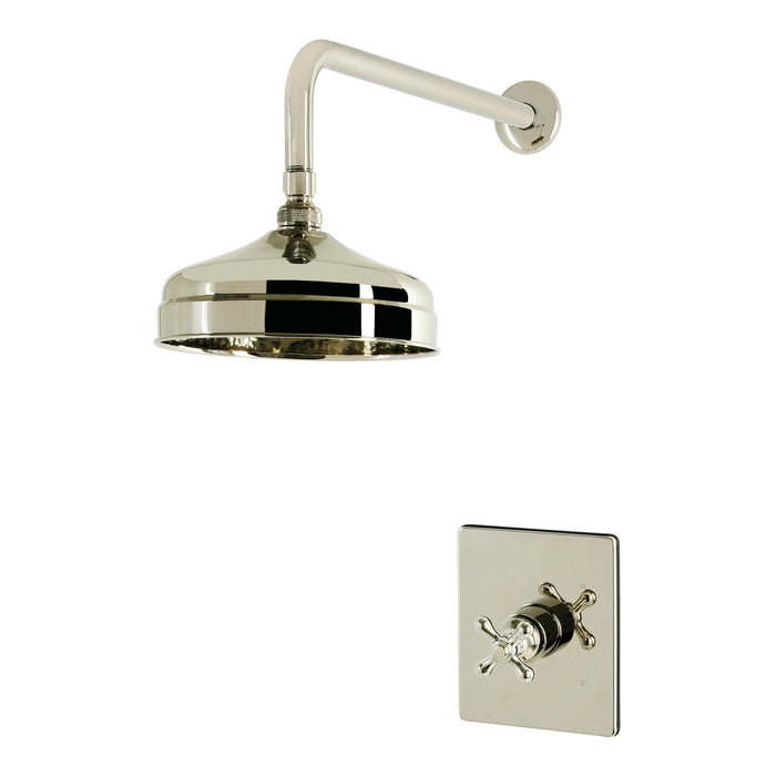 Kingston Restoration KB6346AXSO Single-Handle Pressure Balanced Shower Faucet, Polished Nickel