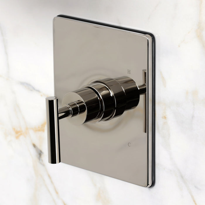 Kingston Manhattan KB6346CMLSO Single-Handle Pressure Balanced Shower Faucet, Polished Nickel