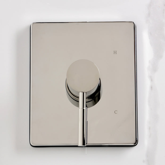 Kingston Sona KB6346DL - Concord Single-Handle Pressure Balanced Tub and Shower Faucet, Polished Nickel