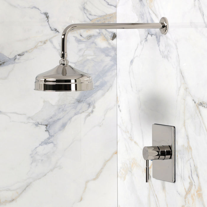 Kingston Concord KB6346DLSO Single-Handle Pressure Balanced Shower Faucet, Polished Nickel