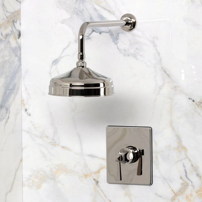 Kingston KB6346DQLSO Single-Handle Pressure Balanced Shower Faucet, Polished Nickel