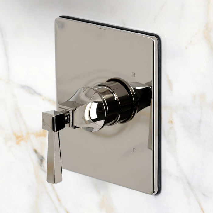 Kingston KB6346DQLSO Single-Handle Pressure Balanced Shower Faucet, Polished Nickel