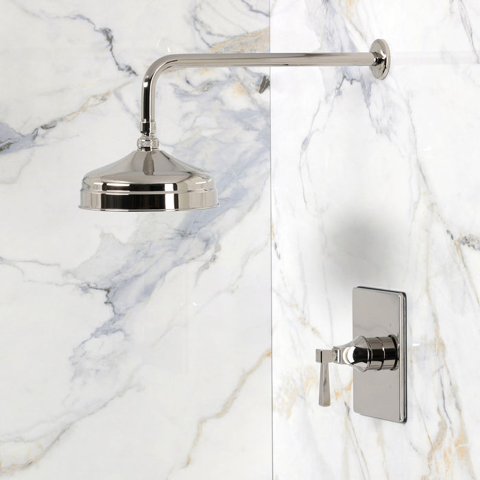 Kingston KB6346DQLSO Single-Handle Pressure Balanced Shower Faucet, Polished Nickel