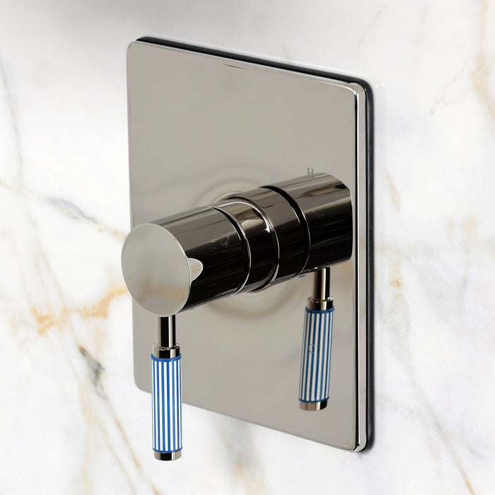 Kingston Verona KB6346KPSSO Single-Handle Pressure Balanced Shower Faucet, Polished Nickel