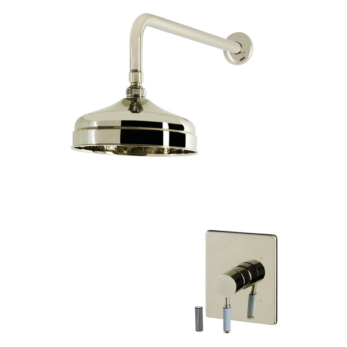 Kingston Verona KB6346KPSSO Single-Handle Pressure Balanced Shower Faucet, Polished Nickel