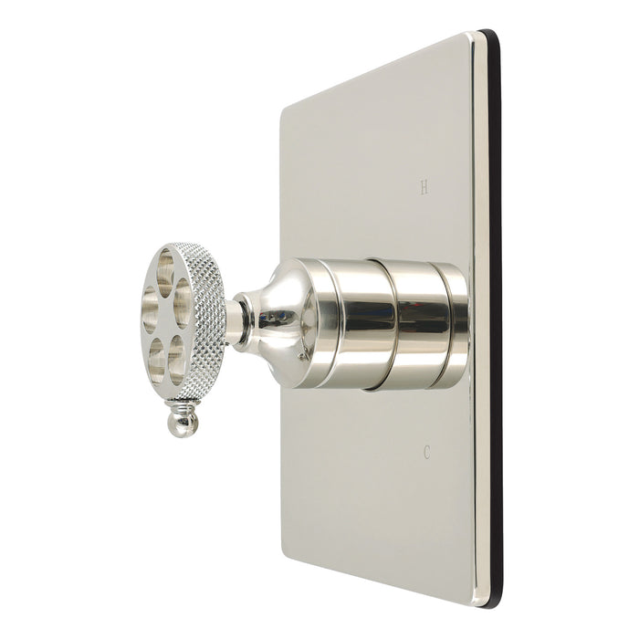 Kingston Webb KB6346RKXE Single-Handle Pressure Balanced Shower Valve Trim Kit, Polished Nickel