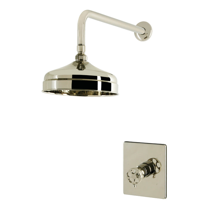 Kingston Webb KB6346RKXSO Single-Handle Pressure Balanced Shower Faucet, Polished Nickel