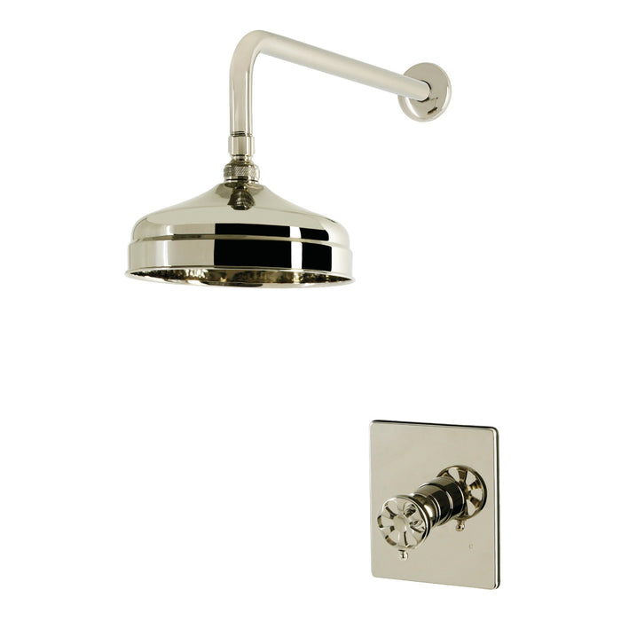 Kingston Belknap KB6346RXSO Single-Handle Pressure Balanced Shower Faucet, Polished Nickel