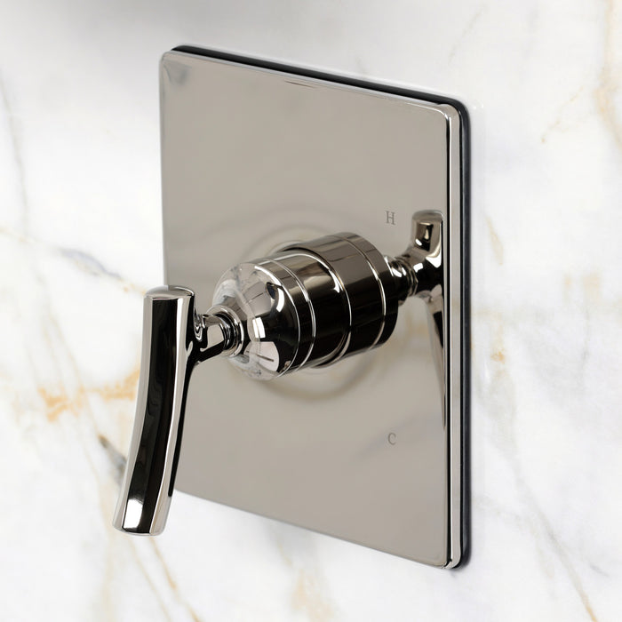 Kingston Hallerbos KB6346TKLSO Single-Handle Pressure Balanced Shower Faucet, Polished Nickel