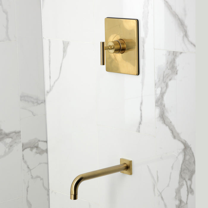 Kingston Sona KB6347CMLTO - Manhattan Single-Handle Pressure Balanced Tub Faucet, Brushed Brass