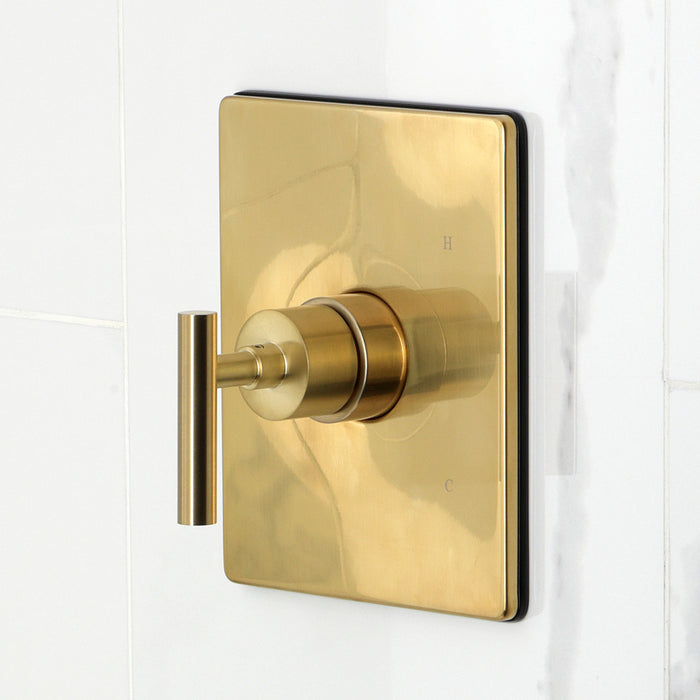 Kingston Sona KB6347CMLTO - Manhattan Single-Handle Pressure Balanced Tub Faucet, Brushed Brass