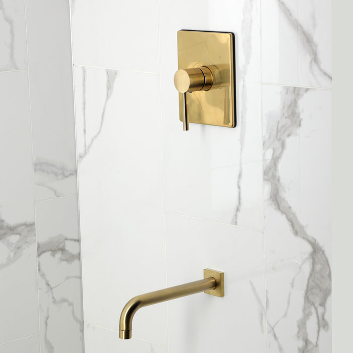 Kingston Sona KB6347DLTO - Concord Single-Handle Pressure Balanced Tub Faucet, Brushed Brass