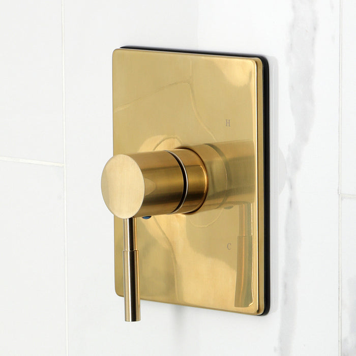 Kingston Sona KB6347DLTO - Concord Single-Handle Pressure Balanced Tub Faucet, Brushed Brass