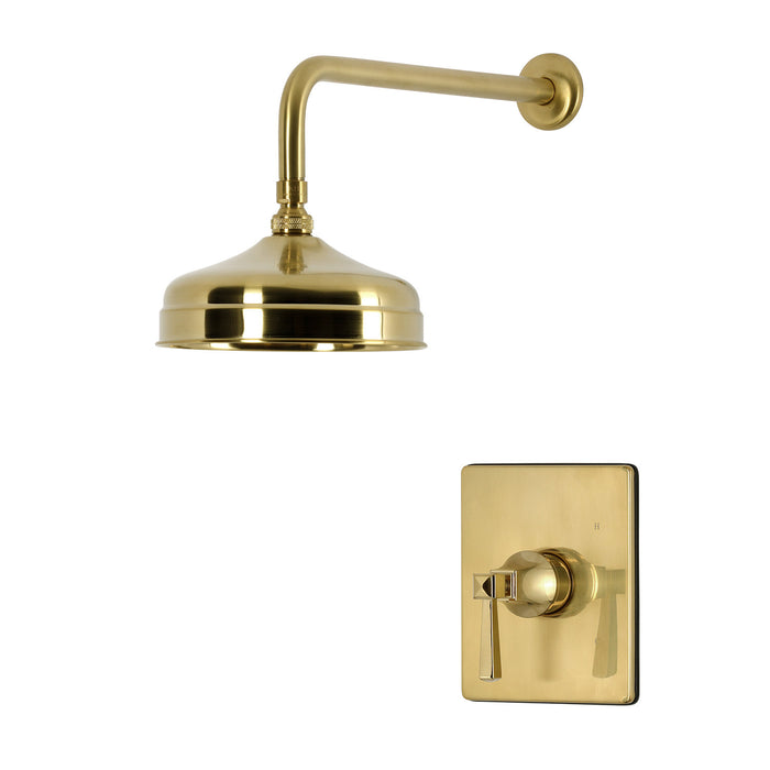 Kingston KB6347DQLSO Single-Handle Pressure Balanced Shower Faucet, Brushed Brass
