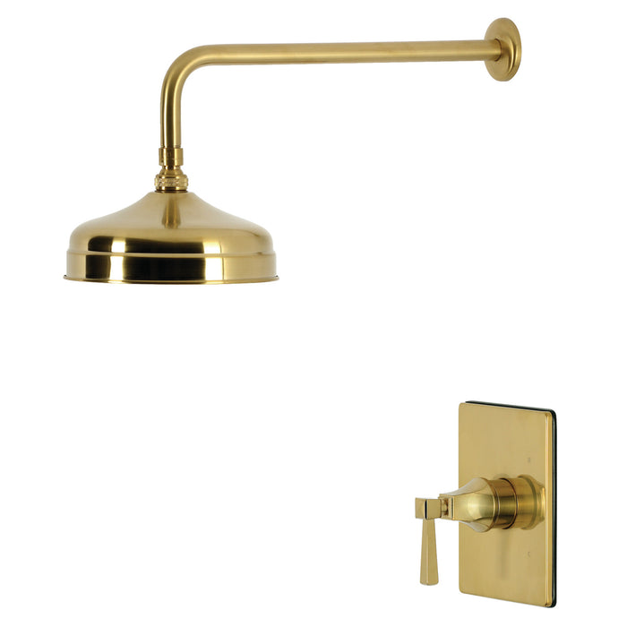 Kingston KB6347DQLSO Single-Handle Pressure Balanced Shower Faucet, Brushed Brass