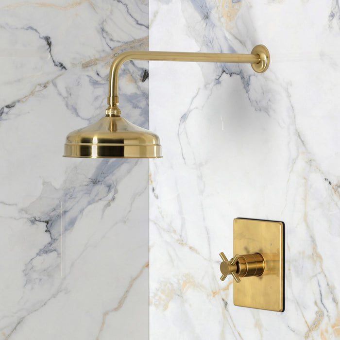 Kingston Sona KB6347DXSO - Concord Single-Handle Pressure Balanced Shower Faucet, Brushed Brass