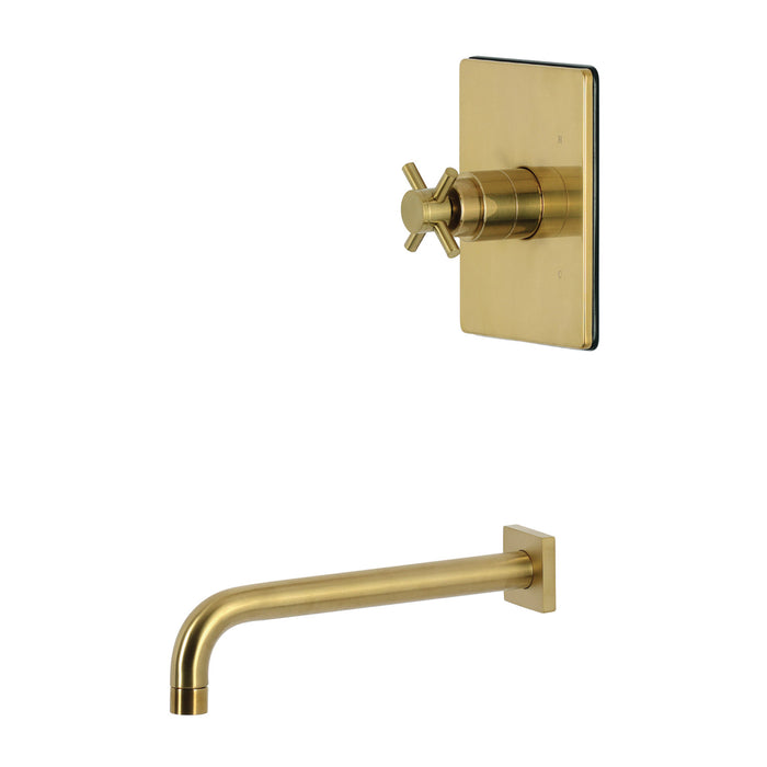 Kingston Sona KB6347DXTO - Concord Single-Handle Pressure Balanced Tub Faucet, Brushed Brass