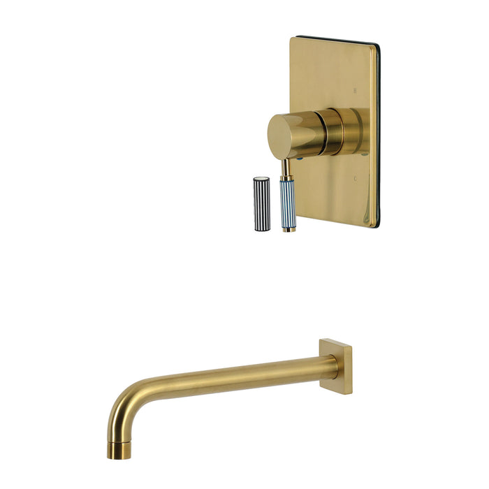 Kingston Verona KB6347KPSTO Single-Handle Pressure Balanced Tub Faucet, Brushed Brass
