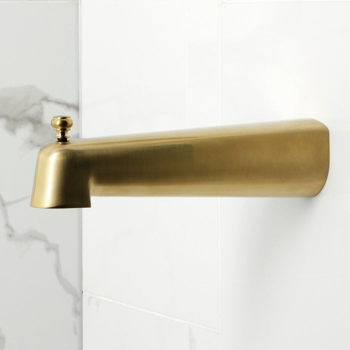 Kingston Sona KB6347NDL - NuvoFusion Single-Handle Pressure Balanced Tub and Shower Faucet, Brushed Brass