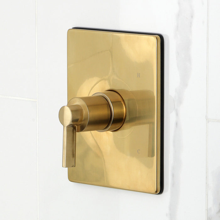 Kingston Sona KB6347NDLTO - NuvoFusion Single-Handle Pressure Balanced Tub Faucet, Brushed Brass