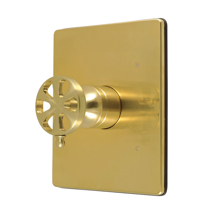 Kingston Belknap KB6347RXE Single-Handle Pressure Balanced Tub and