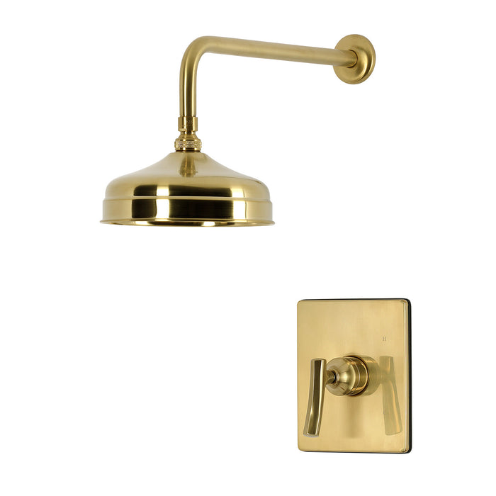 Kingston Hallerbos KB6347TKLSO Single-Handle Pressure Balanced Shower Faucet, Brushed Brass