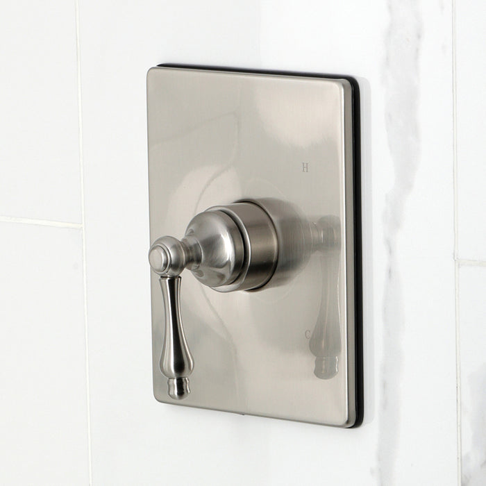 Kingston Tulare KB6348ALTO - Restoration Single-Handle Pressure Balanced Tub Faucet, Brushed Nickel