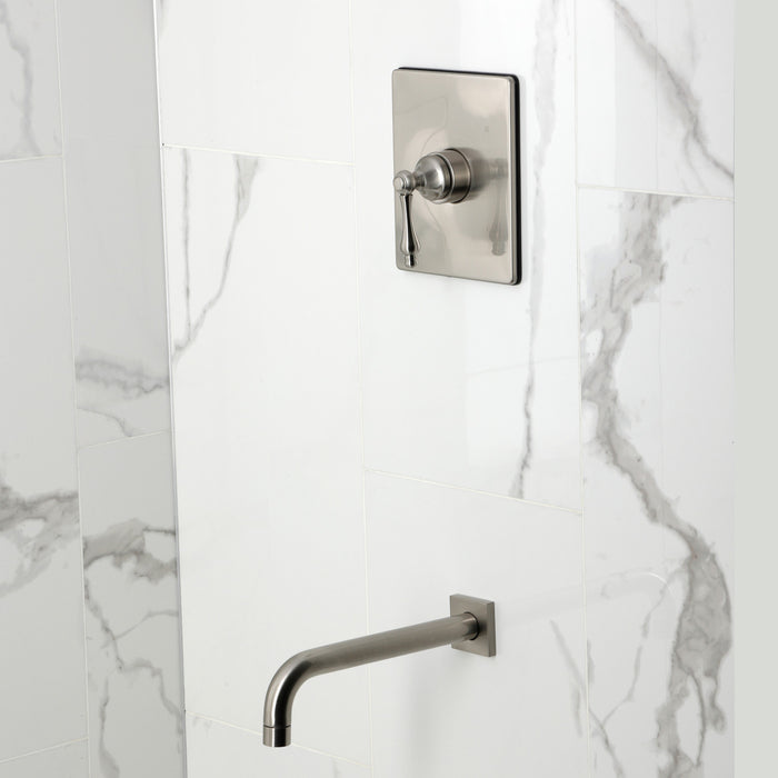 Kingston Tulare KB6348ALTO - Restoration Single-Handle Pressure Balanced Tub Faucet, Brushed Nickel