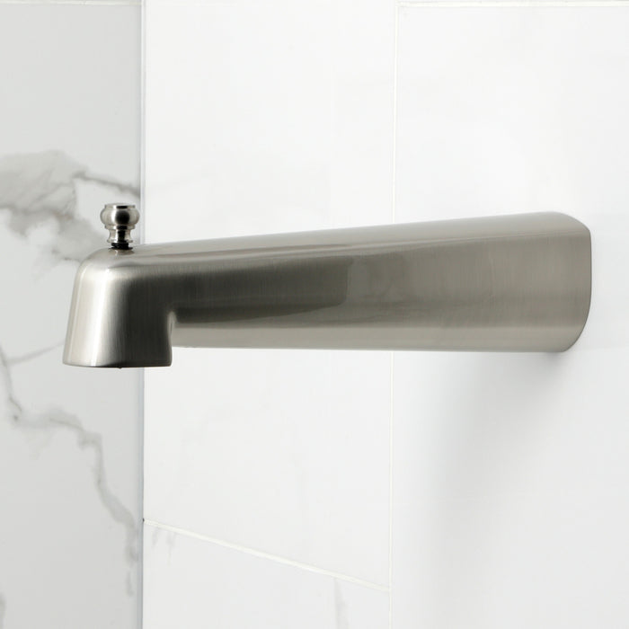 Kingston Tulare KB6348AX - Revival Single-Handle Pressure Balanced Tub and Shower Faucet, Brushed Nickel