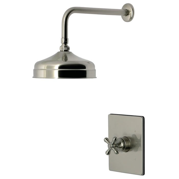 Kingston Restoration KB6348AXSO Single-Handle Pressure Balanced Shower Faucet, Brushed Nickel