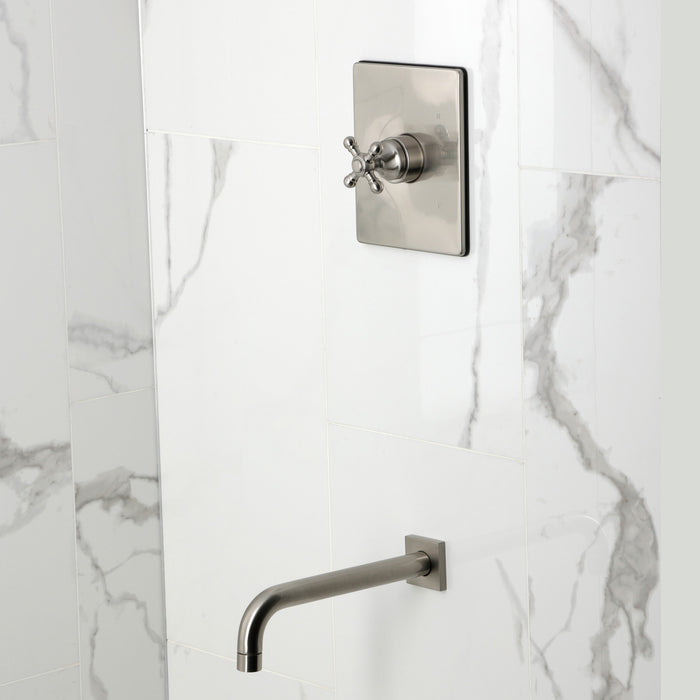 Kingston Tulare KB6348BXTO - Metropolitan Single-Handle Pressure Balanced Tub Faucet, Brushed Nickel