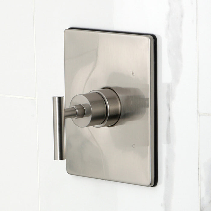 Kingston Sona KB6348CMLTO - Manhattan Single-Handle Pressure Balanced Tub Faucet, Brushed Nickel