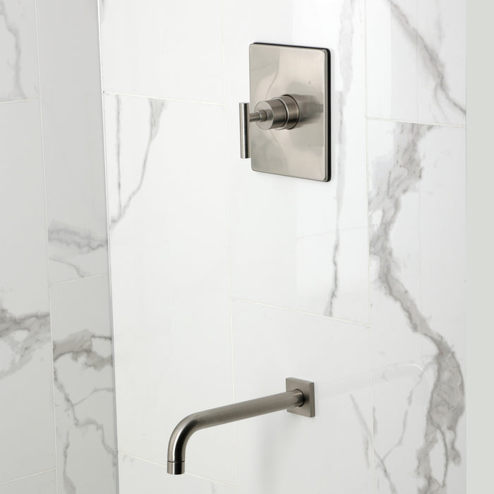 Kingston Sona KB6348CMLTO - Manhattan Single-Handle Pressure Balanced Tub Faucet, Brushed Nickel