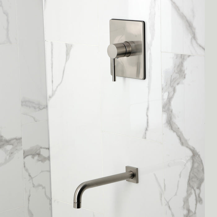 Kingston Sona KB6348DLTO - Concord Single-Handle Pressure Balanced Tub Faucet, Brushed Nickel