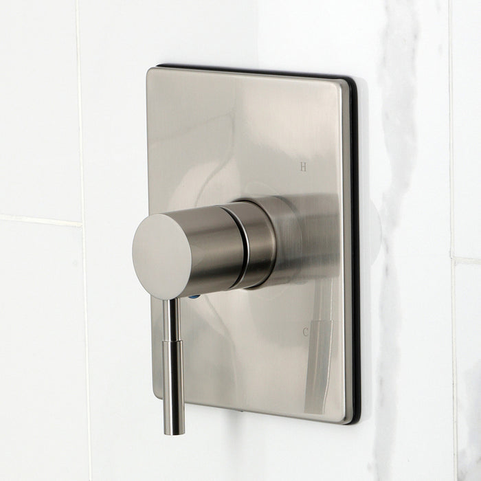 Kingston Sona KB6348DLTO - Concord Single-Handle Pressure Balanced Tub Faucet, Brushed Nickel