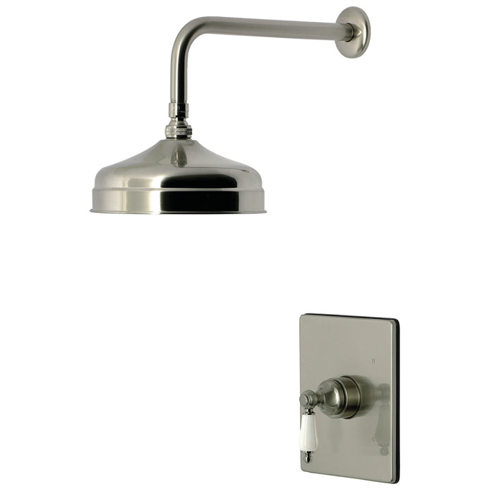 Kingston Victorian KB6348PLSO Single-Handle Pressure Balanced Shower Faucet, Brushed Nickel
