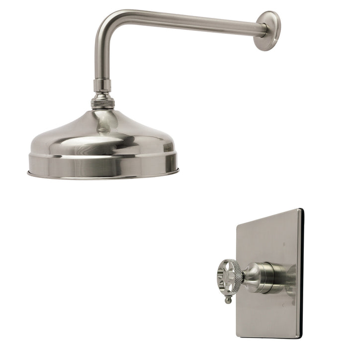 Kingston Webb KB6348RKXSO Single-Handle Pressure Balanced Shower Faucet, Brushed Nickel