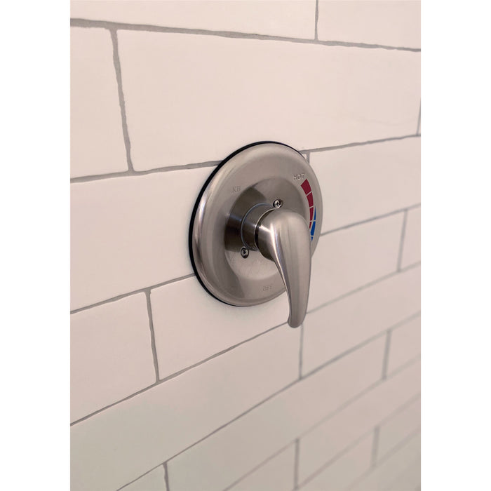 Kingston Tulare KB658SO - Chatham Single-Handle Pressure Balanced Shower Faucet, Brushed Nickel