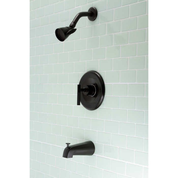 Kingston Sona KB6635CKL - Kaiser Single-Handle Pressure Balanced Tub and Shower Faucet, Oil Rubbed Bronze