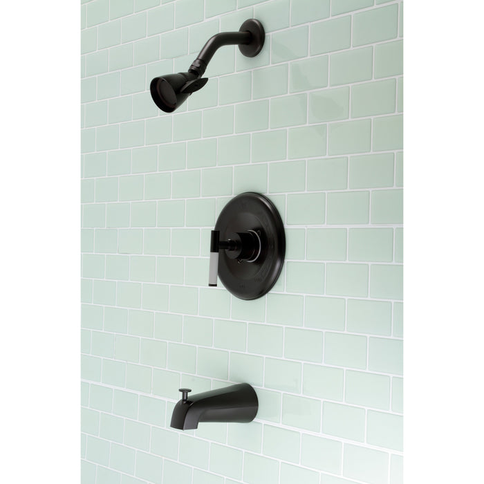 Kingston Sona KB6635CKL - Kaiser Single-Handle Pressure Balanced Tub and Shower Faucet, Oil Rubbed Bronze