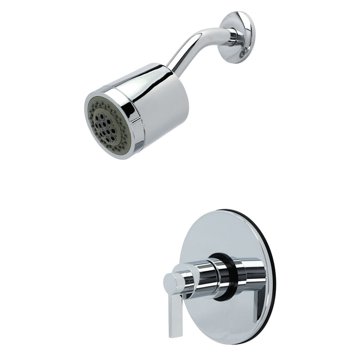Kingston NuvoFusion KB6691NDLSO Single-Handle Pressure Balanced Shower Faucet, Polished Chrome