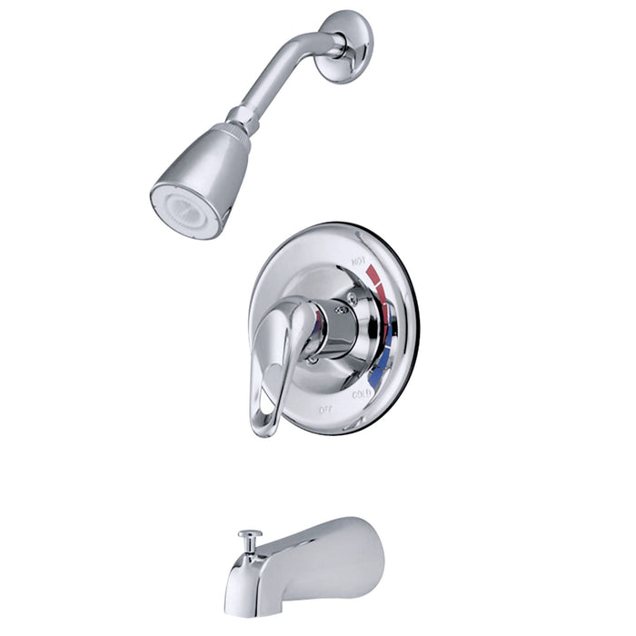 KB691T Single-Handle 3-Hole Wall Mount Tub and Shower Faucet Trim Only, Polished Chrome