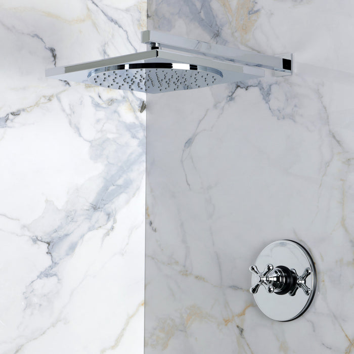 Kingston Restoration KB8331AXSO Single-Handle Pressure Balanced Shower Faucet, Polished Chrome
