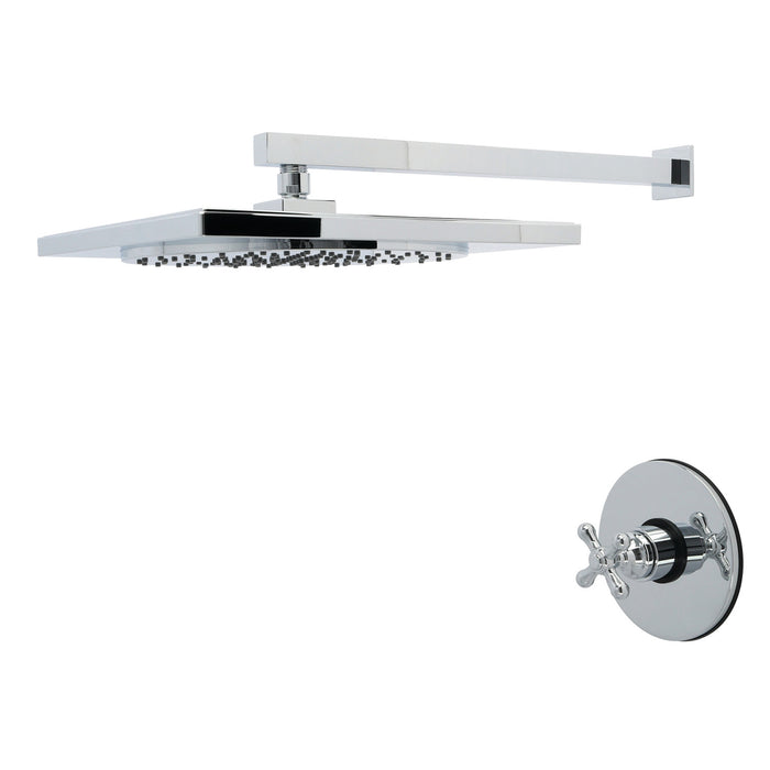 Kingston Restoration KB8331AXSO Single-Handle Pressure Balanced Shower Faucet, Polished Chrome